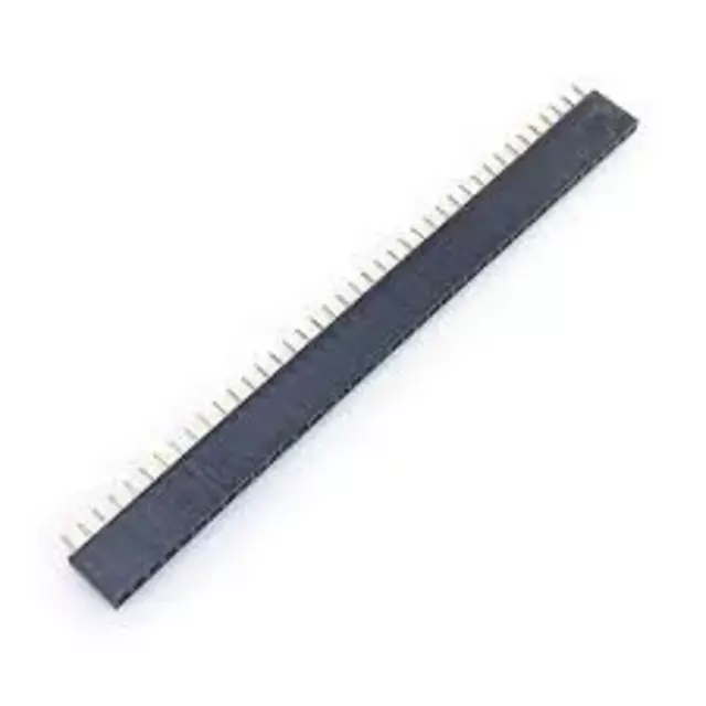 2.54mm Pitch 40 Pin Single Row Female Header Strip